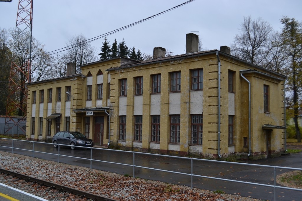 Põlva Railway Station Põlva County Põlva County .