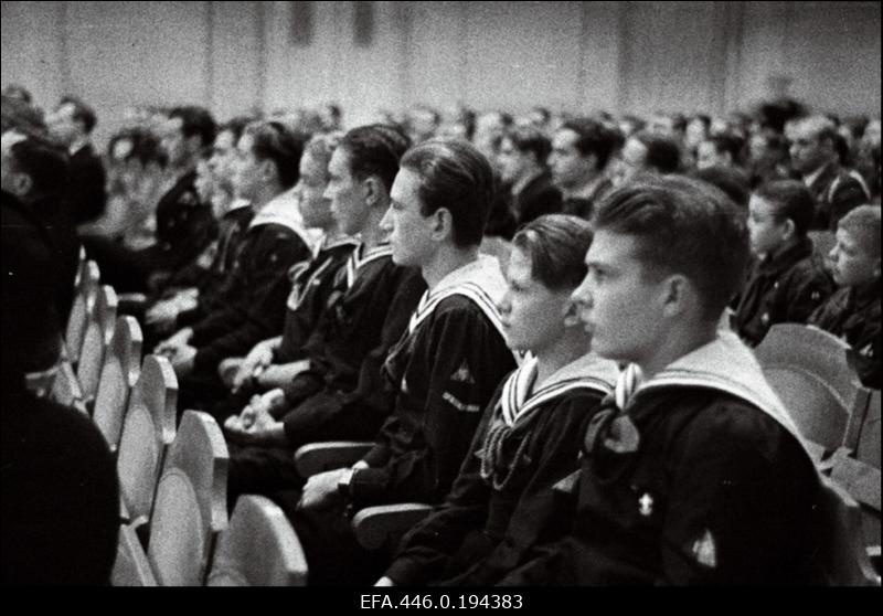 Eesti Skautide Maleva XIII aastakoosolek 05.-06.01.1940 Estonia kontserdisaalis.