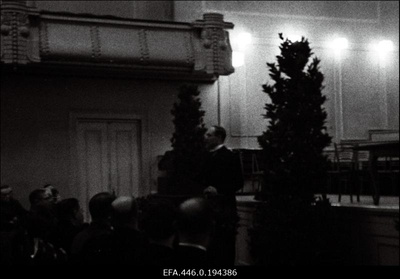 Eesti Skautide Maleva XIII aastakoosolek 05.-06.01.1940 Estonia kontserdisaalis.  duplicate photo
