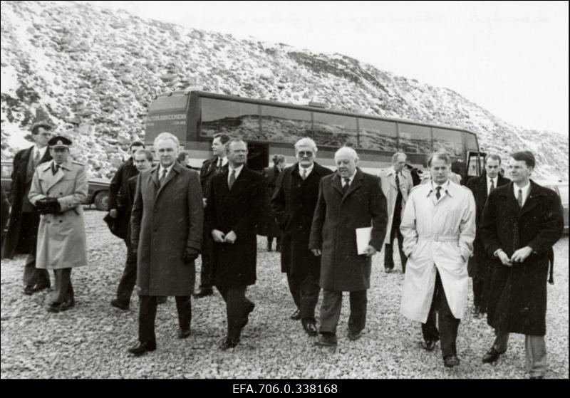 Rootsi kuningas Carl XVI Gustaf külastab põlevkivibasseini.