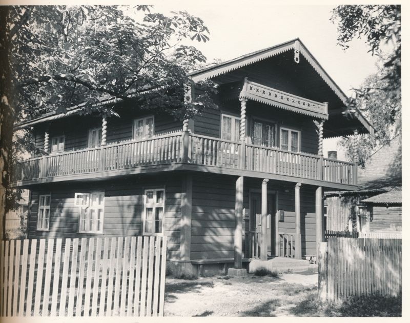 Foto. Suvila. Vaikne Kallas nr. 6. Foto: I. Möldri, 1972. Mustvalge.