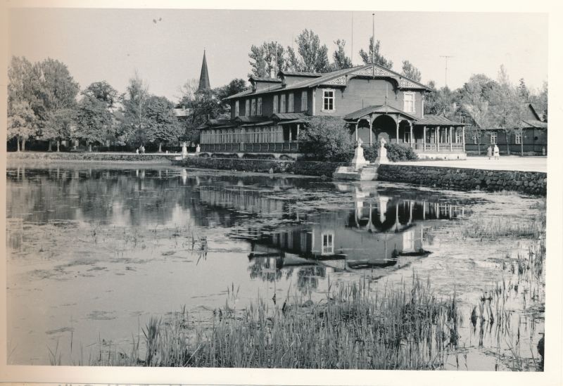 Foto. Kuursaal. Foto: I. Möldri, 1966. Mustvalge.