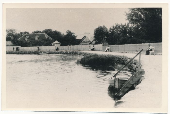 Foto. Vaade Haapsalu vaiksele Kaldale Väikese viigi poolt. HM 1359.