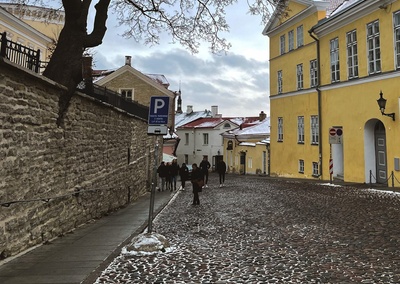 Laulupeo tule liikumine Tallinnas rephoto