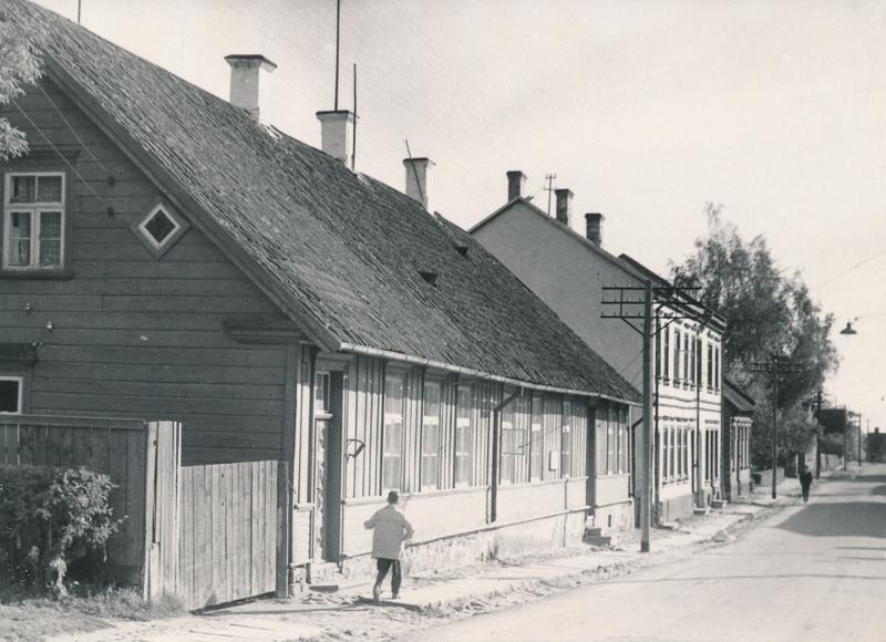 foto Viljandi Posti tn 23, elas A.Kitzberg, 1964 F A.Kiisla