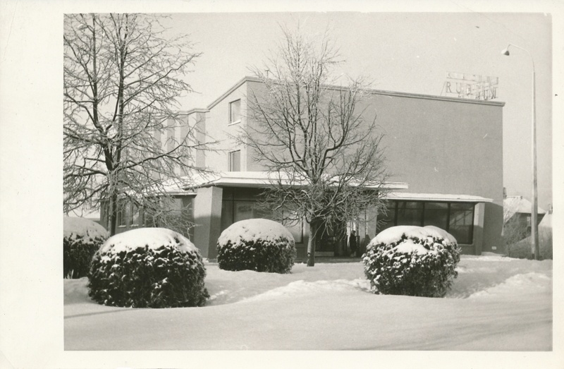 foto Viljandi, Lossi tn 21, kino Rubiin 1966 talv F A. Kiisla (lammutus 2011)