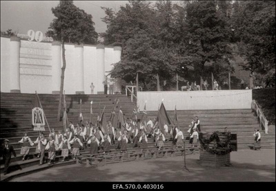 90. juubelilaulupidu Tartus.  similar photo