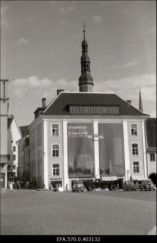 Tallinna Raekoja plats.