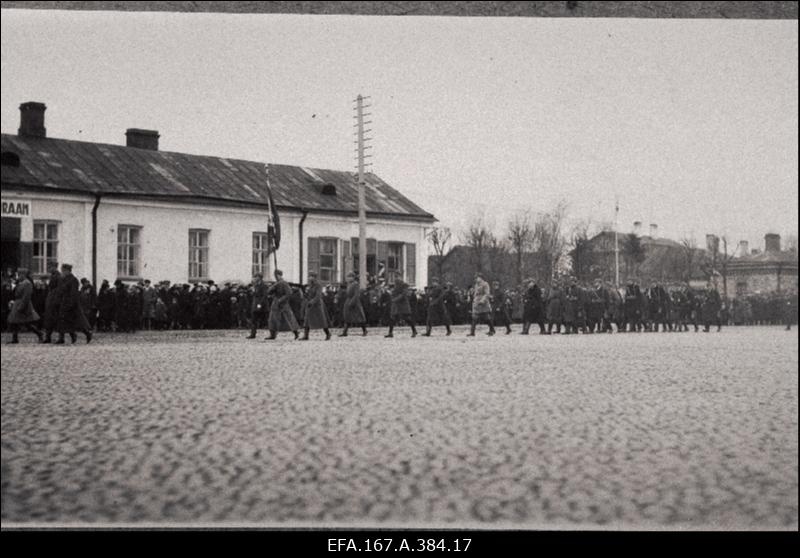 Kaitseliidu Narva Malev. Õppused, paraadid jne.