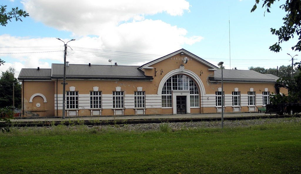 Viljandi railway station Viljandi county Viljandi city Kantreküla district