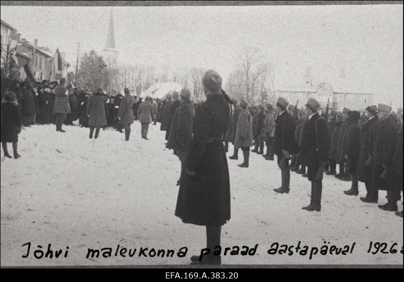 Kaitseliidu Viru Malev. Õppused, paraadid jne. Jõhvi, Rakvere, Malla jt. kompaniid.