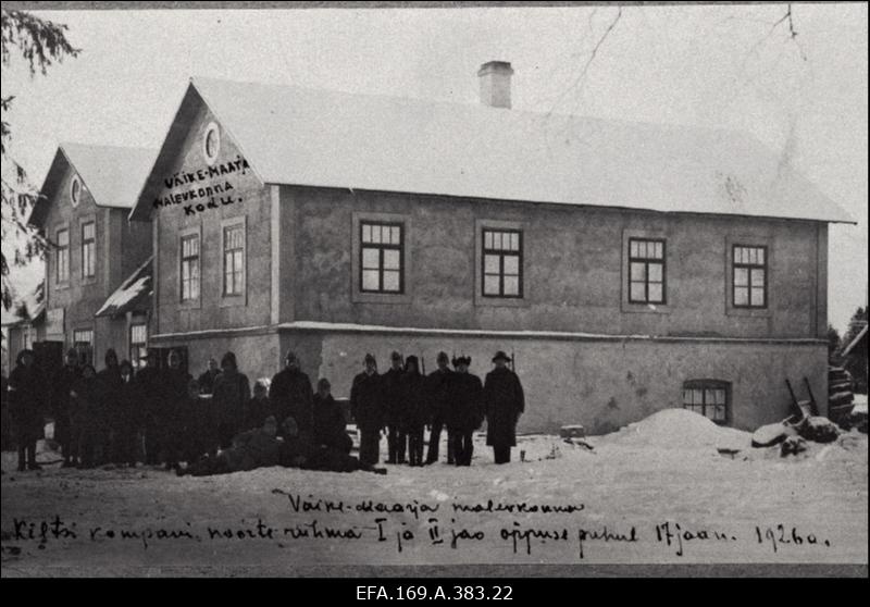 Kaitseliidu Viru Malev. Õppused, paraadid jne. Jõhvi, Rakvere, Malla jt. kompaniid.