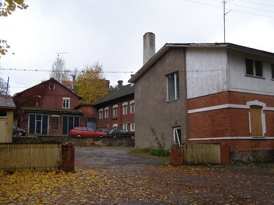 Former slaughterhouse and power station, today's sports base and stadium Viljandi county Viljandi city Ranna pst 6