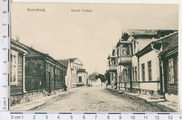 Arensburg, hotell "Central"