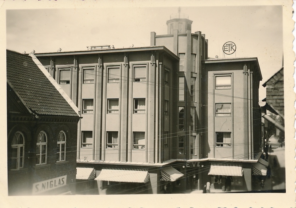 foto, Viljandi, hotell-restoran EVE u 1939