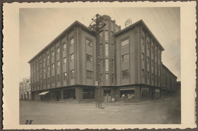 foto albumis, Viljandi, hotell-restoran EVE, u 1939, foto J. Riet