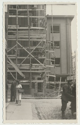 foto Viljandi, Tartu tn 11, EVE hotelli ehitus 1938  similar photo