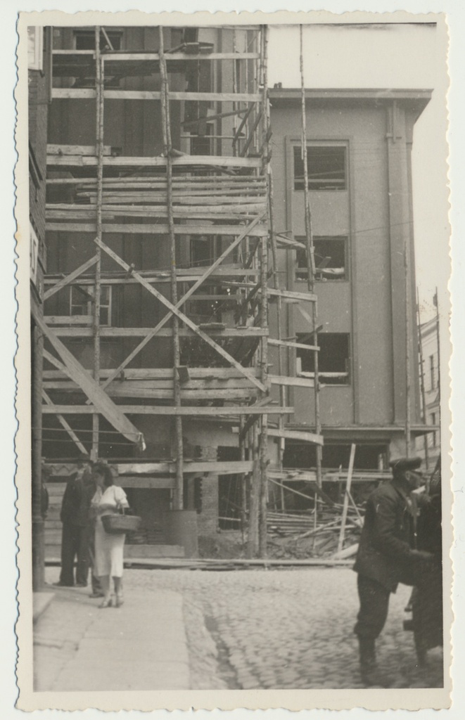 foto Viljandi, Tartu tn 11, EVE hotelli ehitus 1938