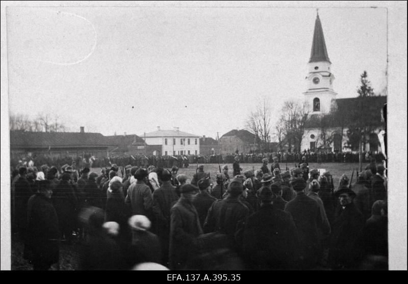 Kaitseliidu Võrumaa Malev. Ülevaatused, õppused, manöövrid.