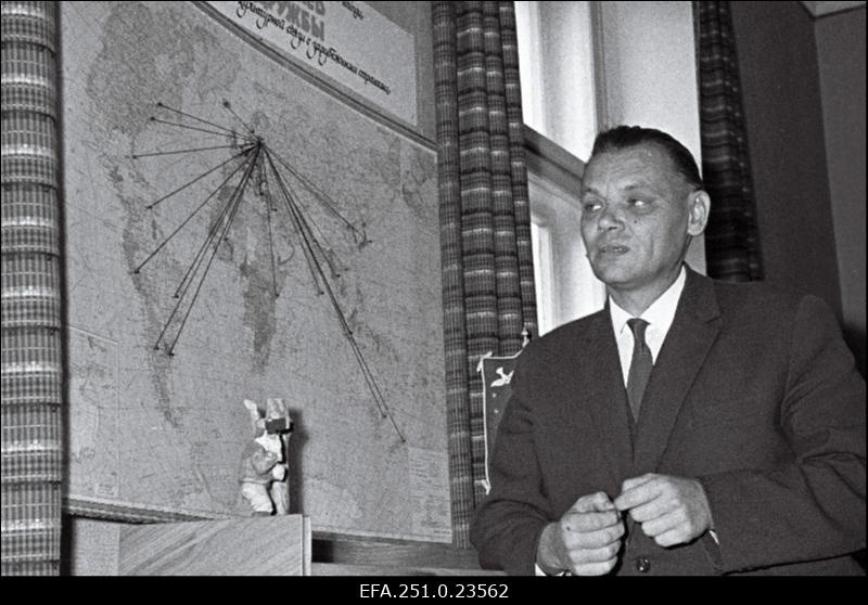 Välismaaga Sõpruse ja Kultuurisidemete Arendamise Eesti Ühingu esimees Raoul Viies.