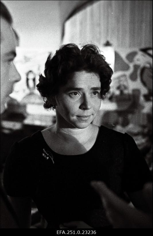 Soome Sotsiaaldemokraatliku Noorsoo Liidu kultuuritöötajate delegatsiooni juht Anja Jämsen.