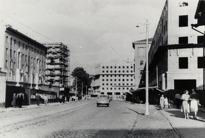 Narva mnt ehitusjärgus hoonestus 1950. aastate lõpus  similar photo