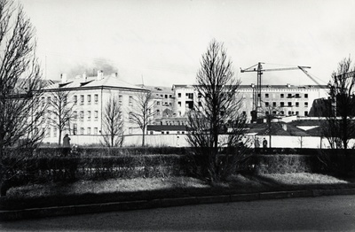 Rävala pst ehitusjärgus hoonestus 1950. aastatel  similar photo