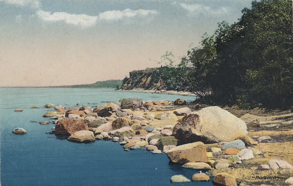 Estonian beach : [stone beach in Meriküla] = Strandmotiv aus Eesti