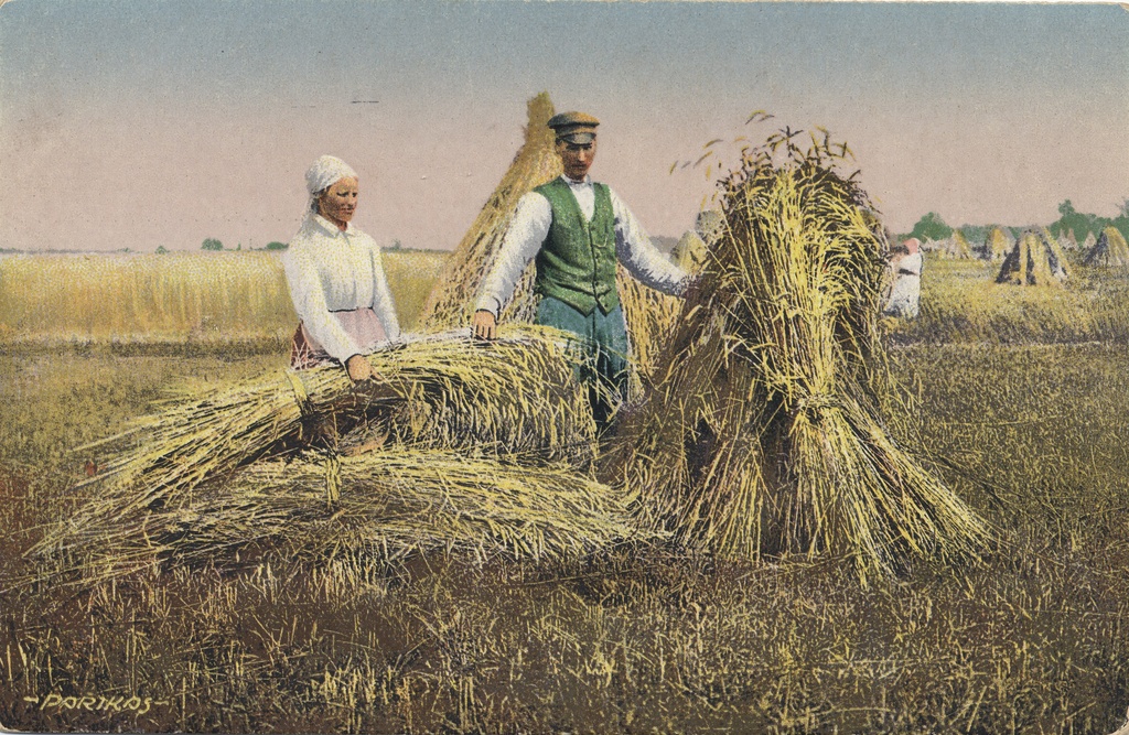 Estonian village life : Motiv aus Eesti