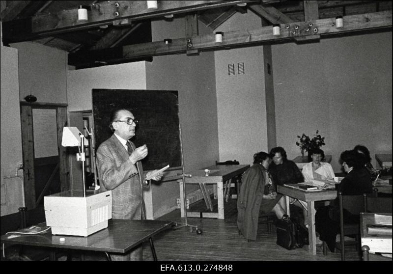 KM ettevõtete direktorite kool Loksal. Autoremondi tehase puhkebaasis.