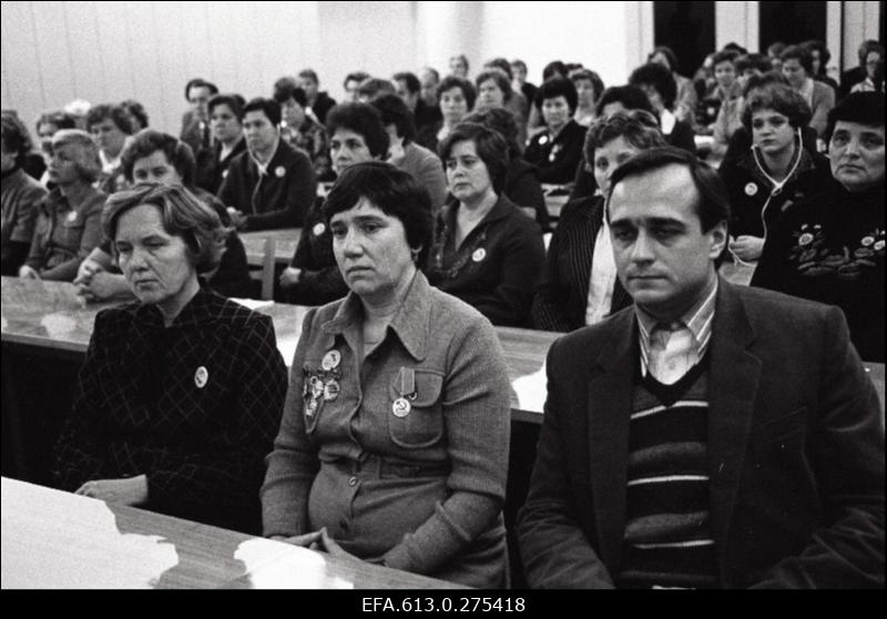 KM tööeesrindlaste kokkutulek Olümpia Keskuses.