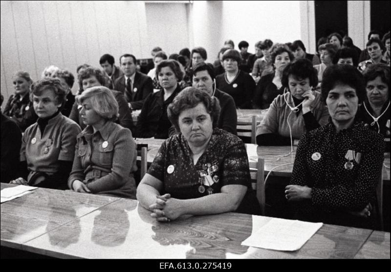 KM tööeesrindlaste kokkutulek Olümpia Keskuses.