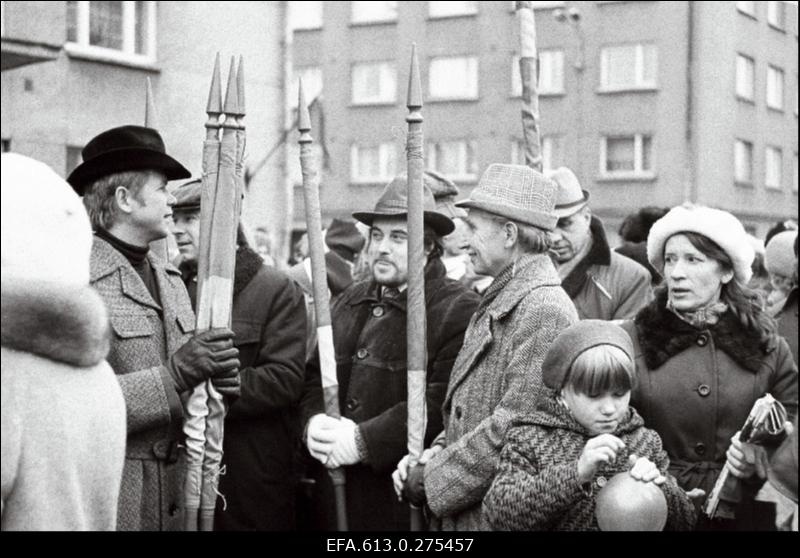Oktoobrirongkäik. Igor Jakobsoni viimane tööpäev PI (Projekteerimisinstituudi jsk-s).