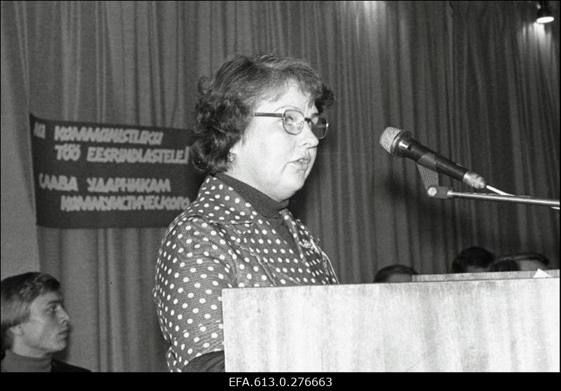 Kommunistliku töö liikumise 25. aastapäevale pühendatud konverents "Maratis".