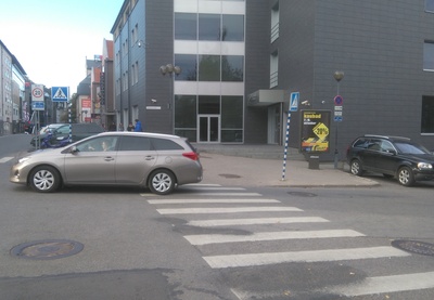 Foto. Sõjapurustused Tartus.  Ülikooli ja Võidu tänav. rephoto