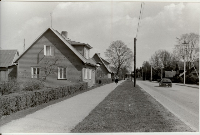 foto  Türi Tallinna tänav 1996
