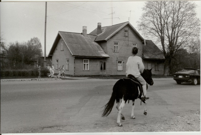 foto  Türi Tallinna tänav 1996