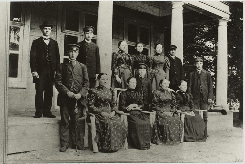 Suuremõisa teenijaskond umbes 1890. a.
