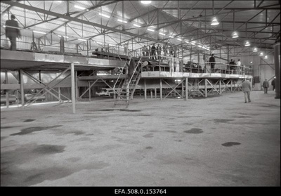 NSV Liidu - Rootsi ühisettevõtte “Bios” saekaatri sisevaade.  duplicate photo