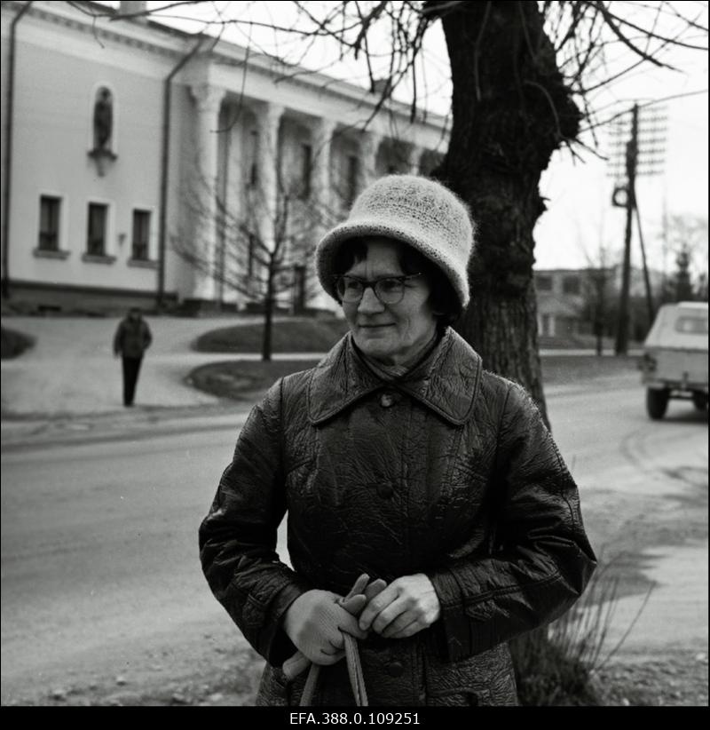 Eesti NSV teeneline sporditegelane Ellen Järvekülg.