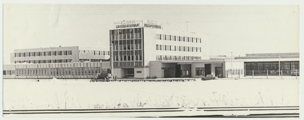 foto Võhma Lihakombinaat, välisvaade 1976 ETA foto