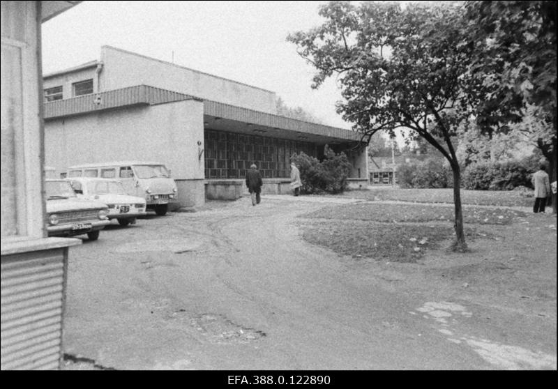 NSVL Riigipanga Viljandi Osakonna hoone välisvaade.