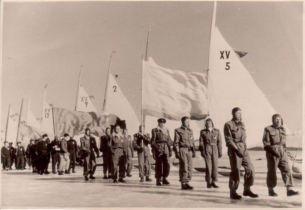 2. NSV Liidu jääpurjetamise regatt Riias 1948