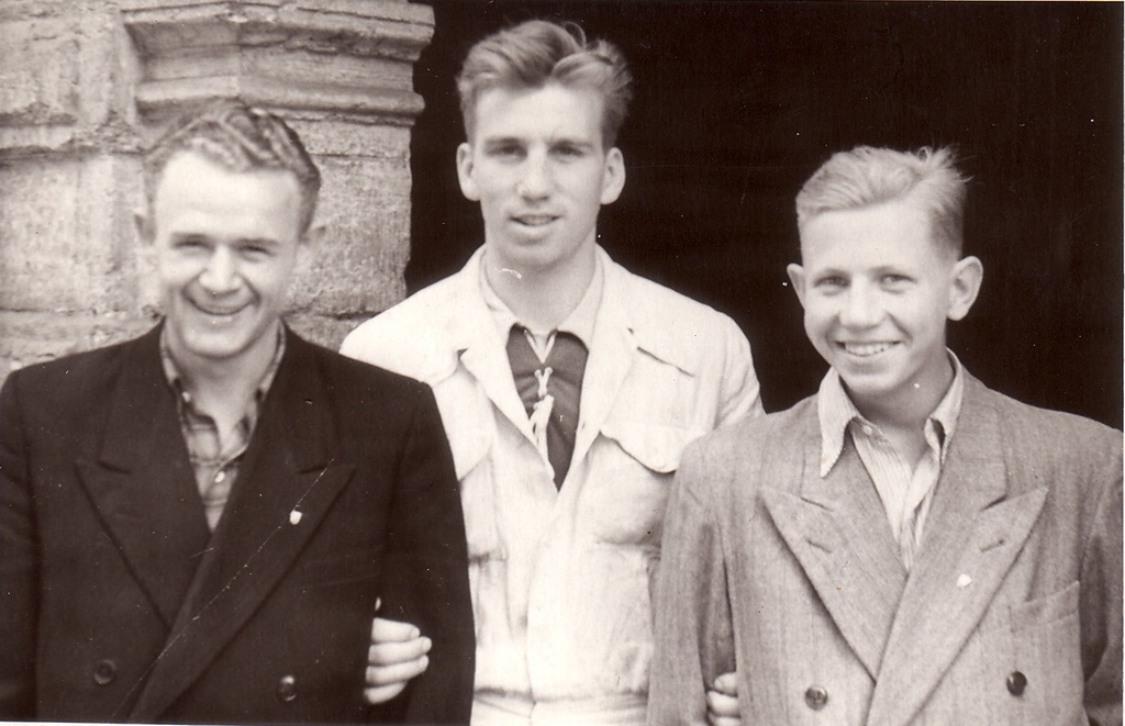 Grupp poksijaid 1950. aa