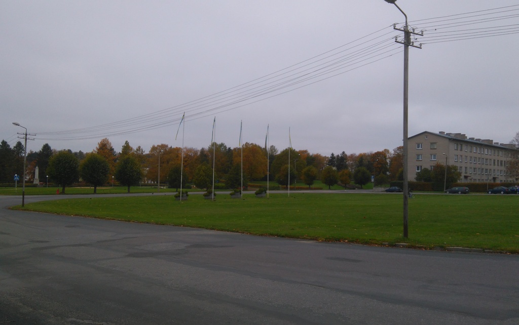 Rakvere, vaade linnale ja linnusele rephoto