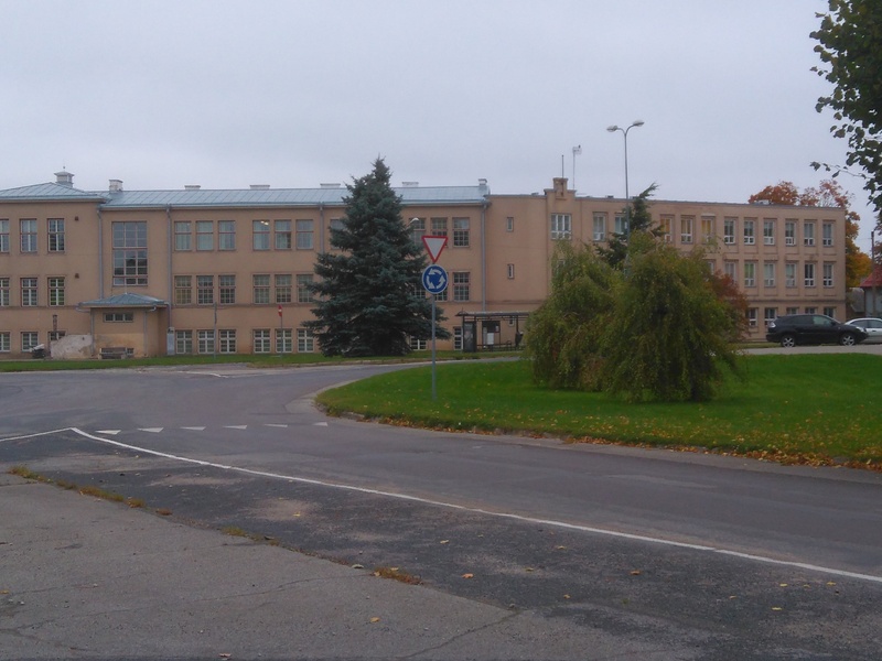 Rakvere German Private Gymnasium Building rephoto