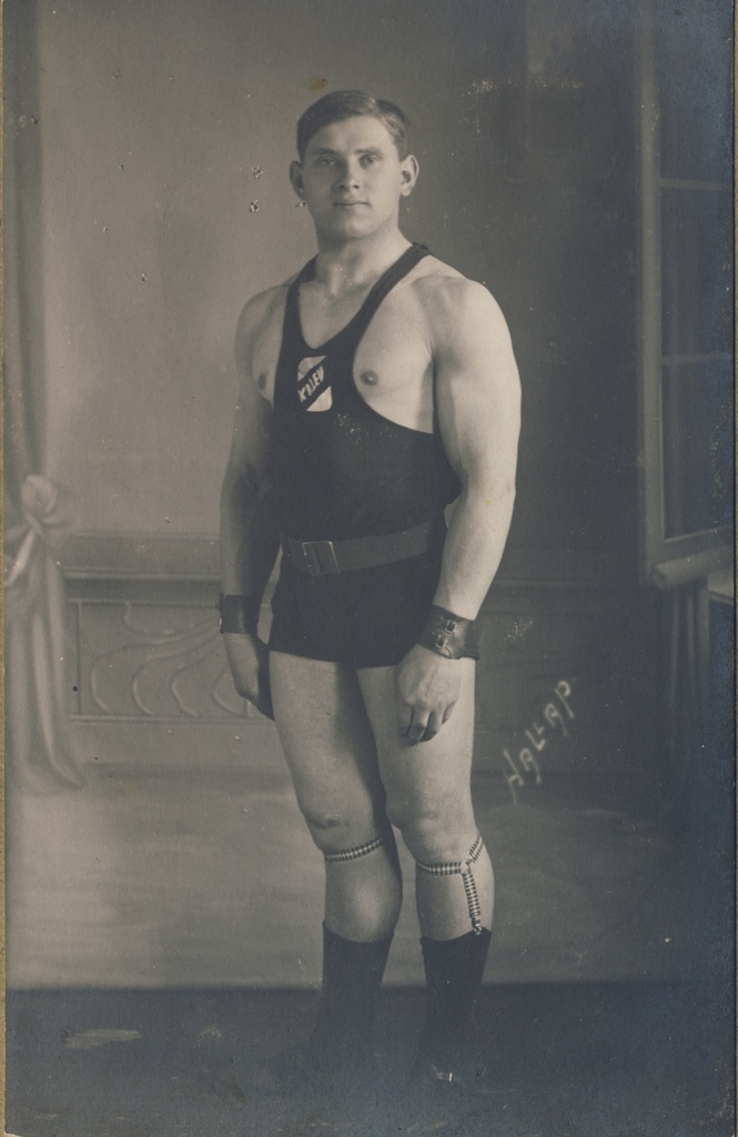 Tõstja Saul Hallap maailmameistrina