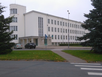 Rakvere Joint Gymnasium Building rephoto