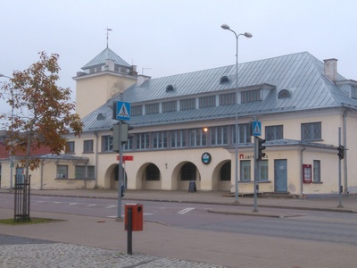 Rakvere Market Building rephoto