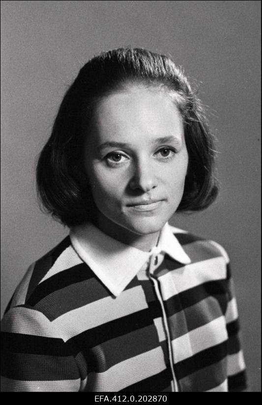 Tallinna Riikliku Konservatooriumi lavakunsti kateedri III lend: näitleja Tiiu Randviir.